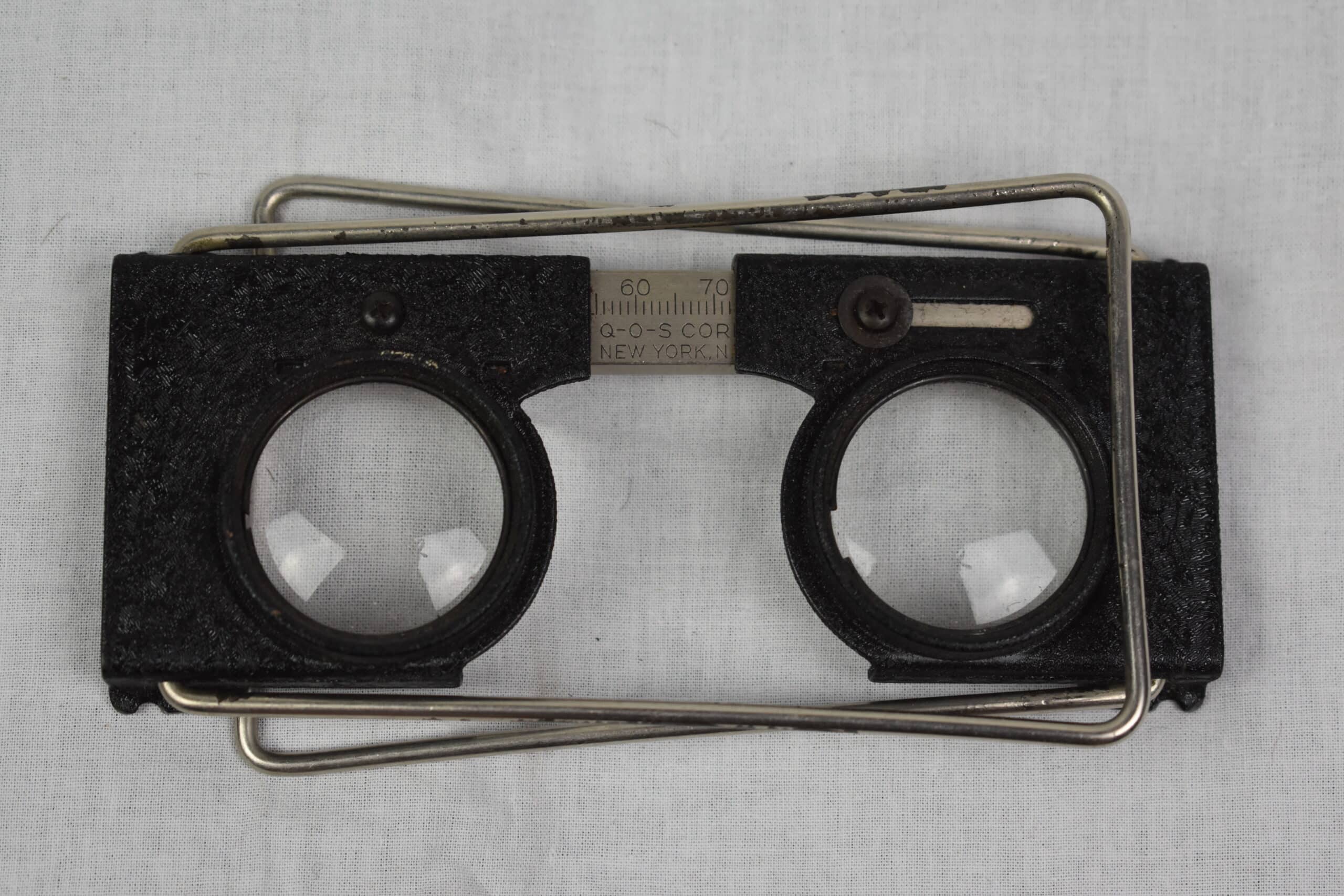 (Français) Lunette de lecture stéréoscope, Folding Aerial Photo Map Stereoscope Reader Glasses