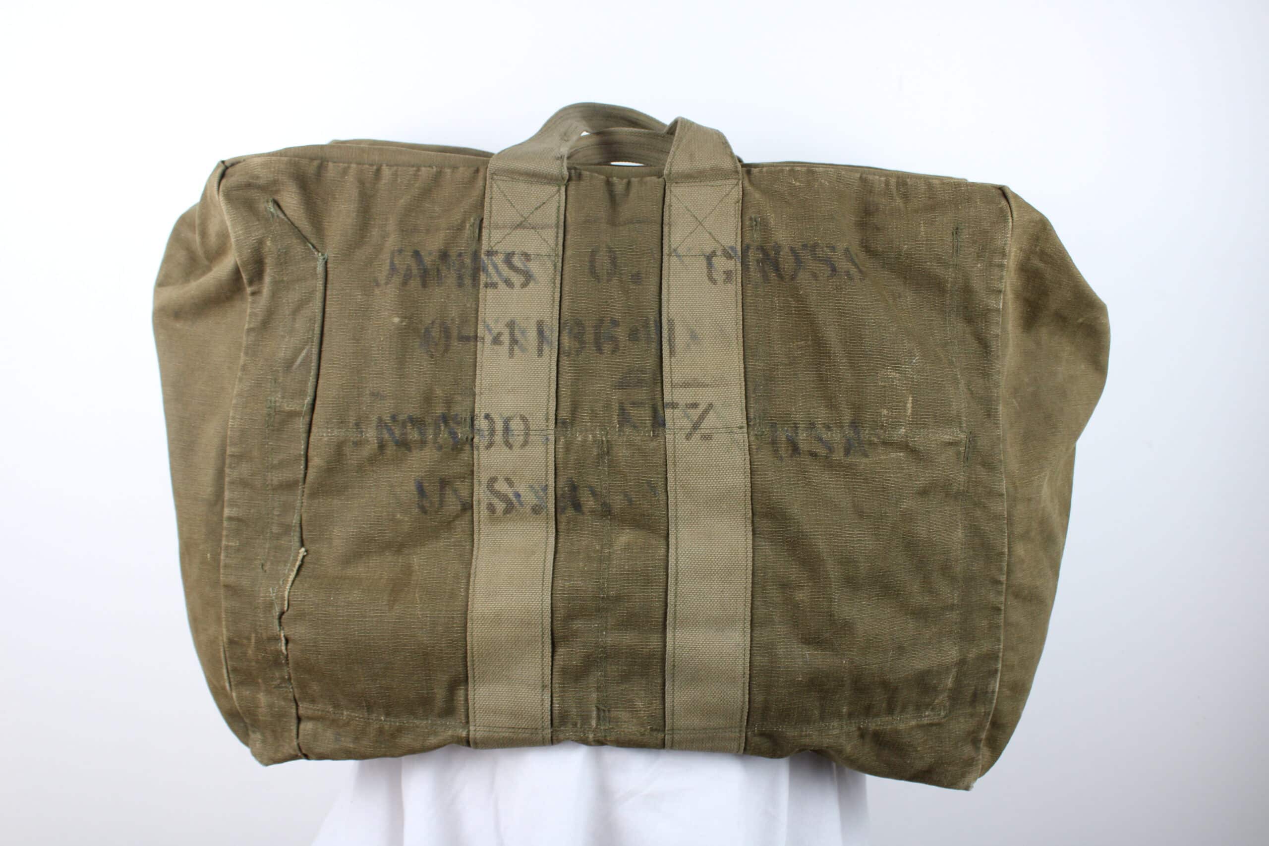 Aviator Kit Bag nominatif James O Gross 8th Air Force B17 