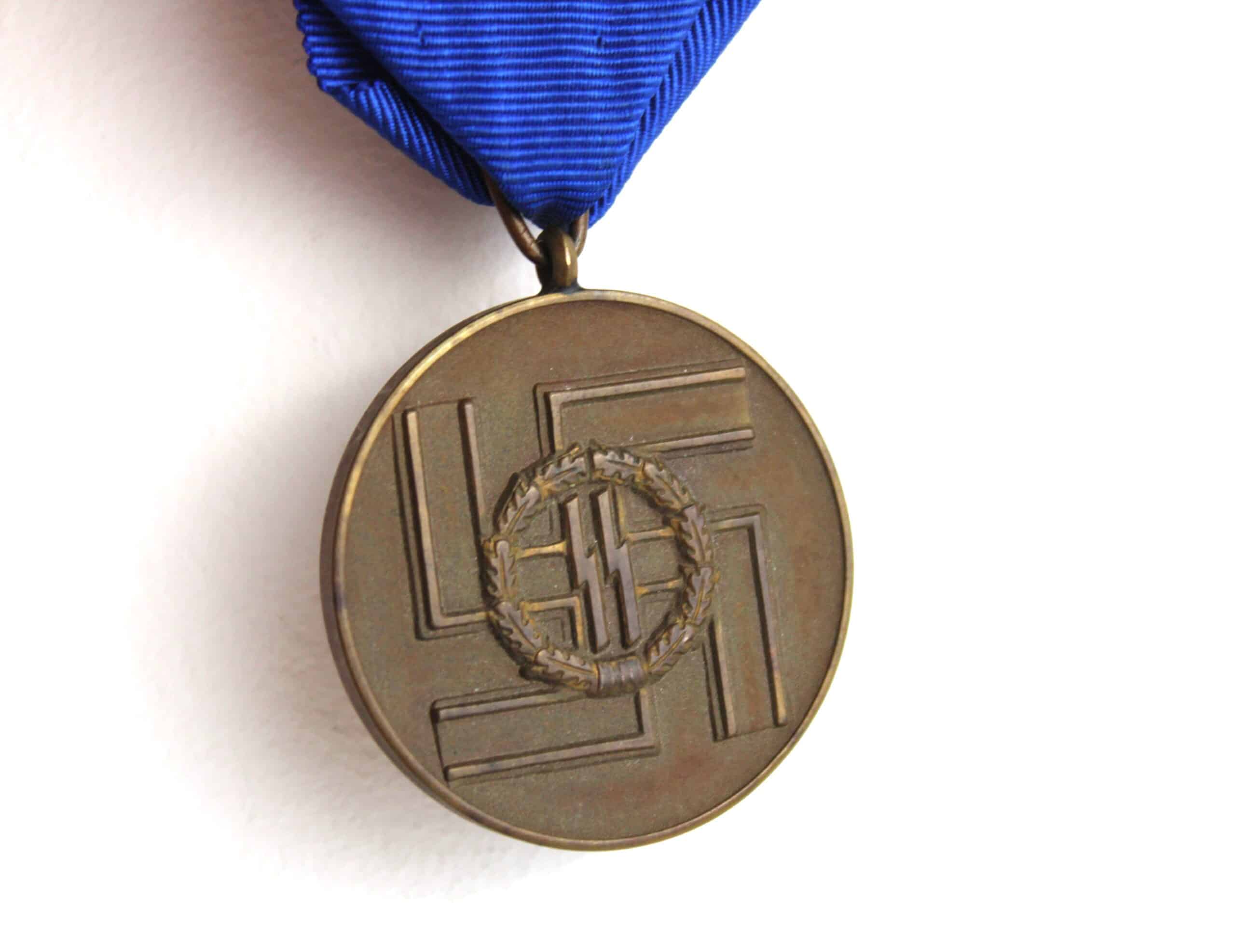 (Français) Rare Médaille SS-Dienstauszeichnung 8 ans Libération de Paris