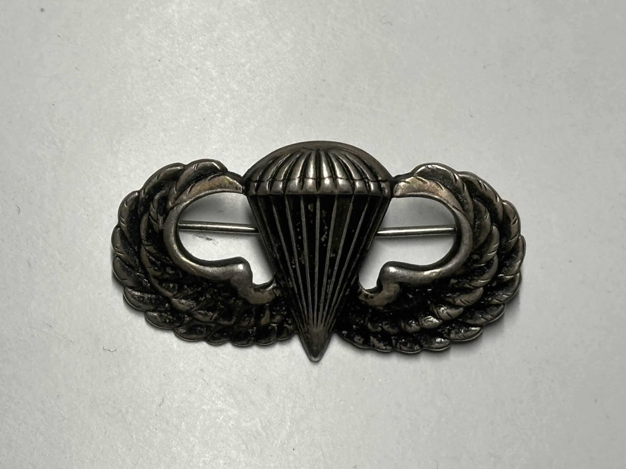 Brevet de parachutiste, US Army, Sterling, à épingle