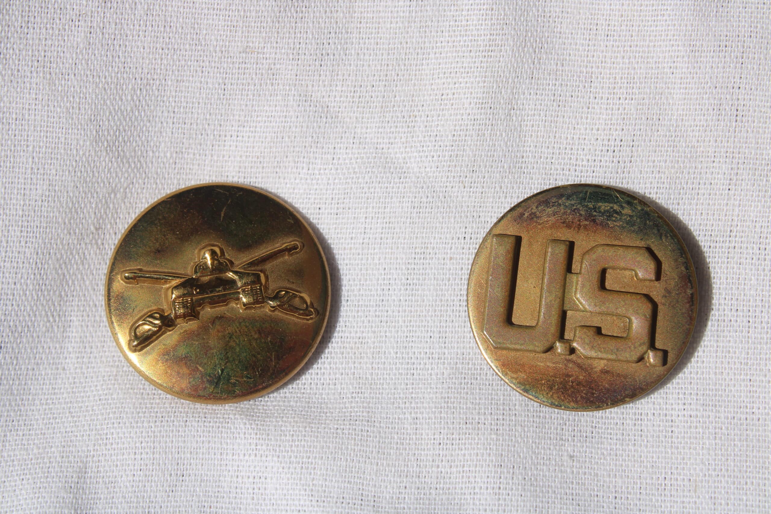 Paire de disque de col US 