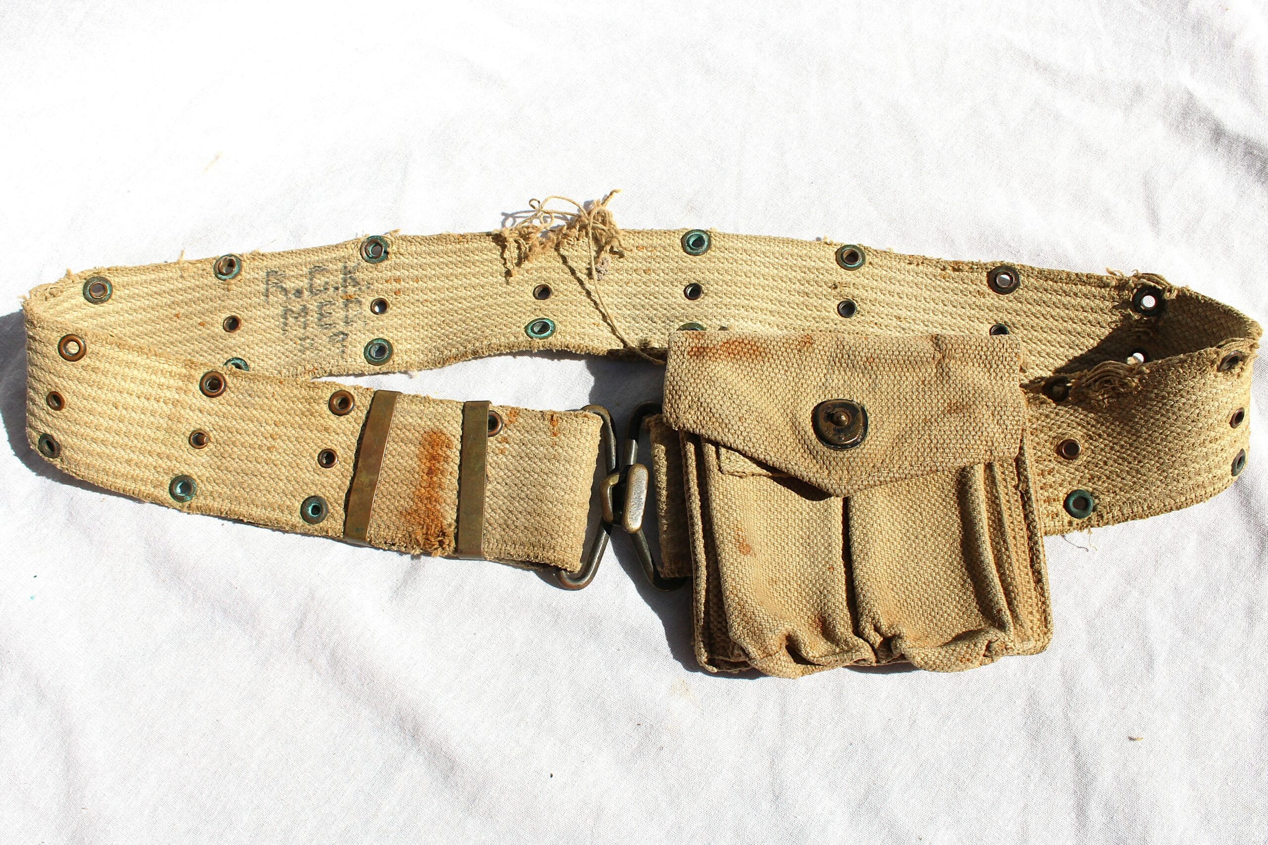 Ceinturon US avec pouch USM1 